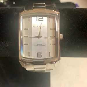 Ralph Valentin Men’s Stainless Steel Silver Watch